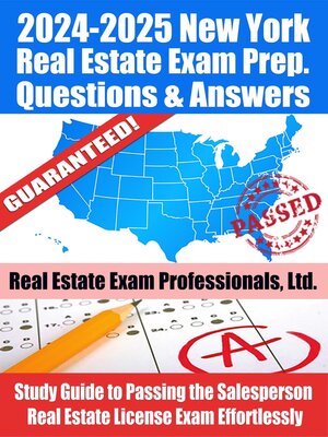 cover image of 2024-2025 New York Real Estate Exam Prep Questions & Answers